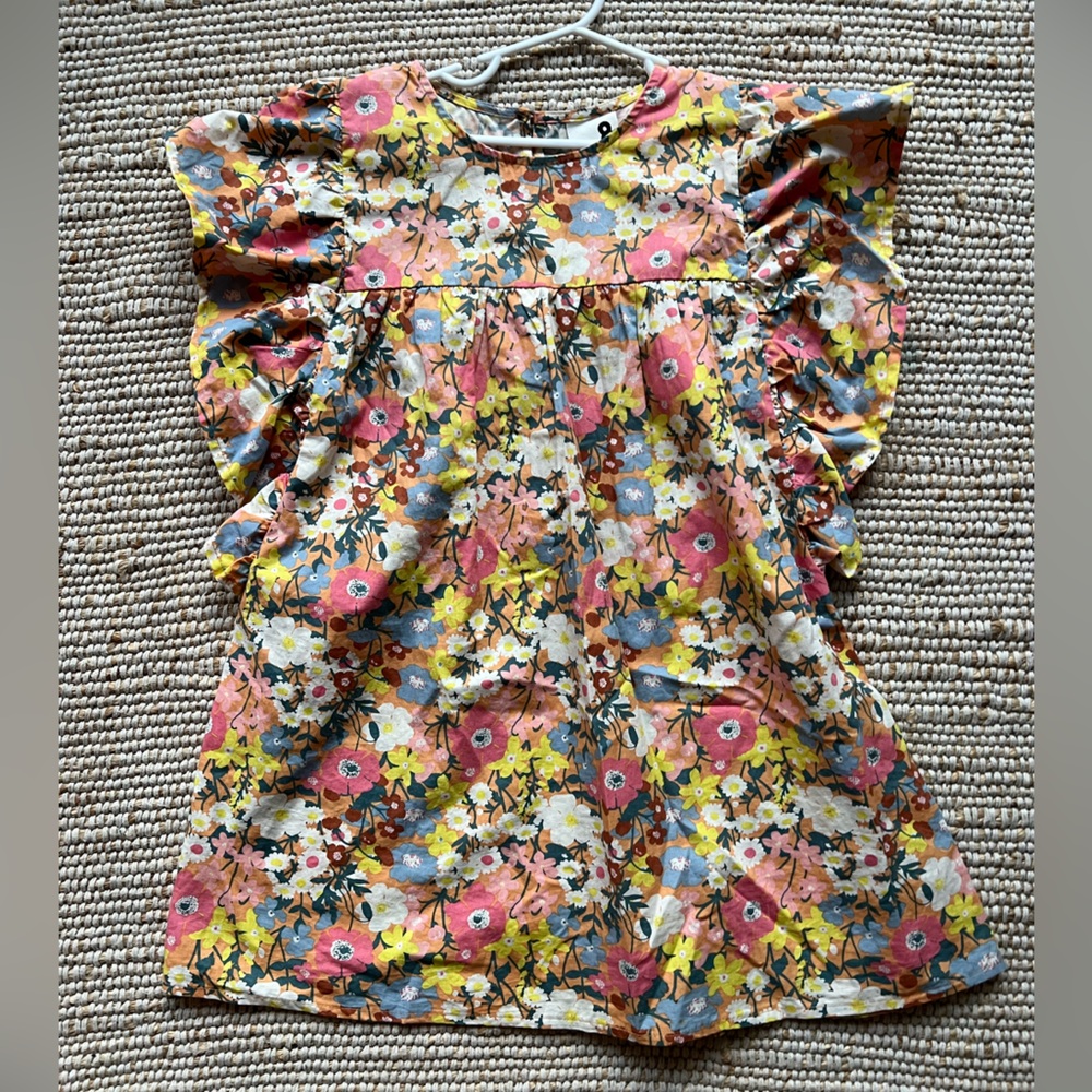 Cotton on kids, girls floral dress size 8